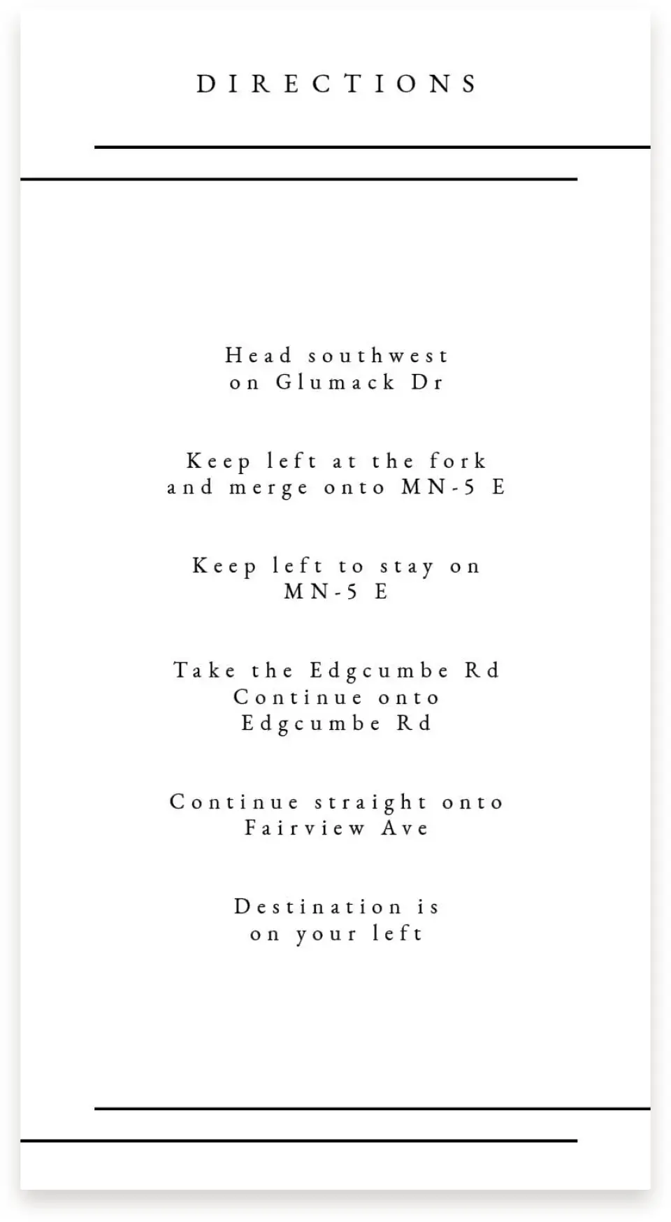 This is a  4" x 7.5" Information Cards (Pocket Invitation) called Mod Frame printed in full color on Premium Smooth paper