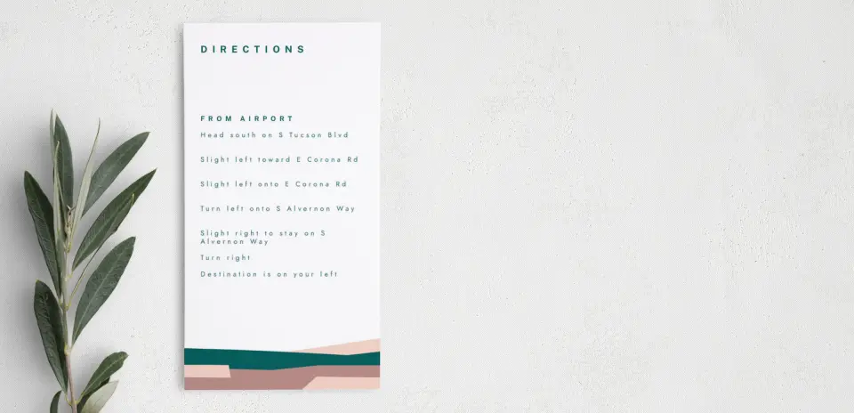 Step Information Card