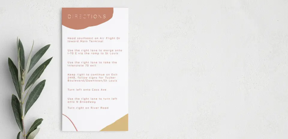 Step Information Card
