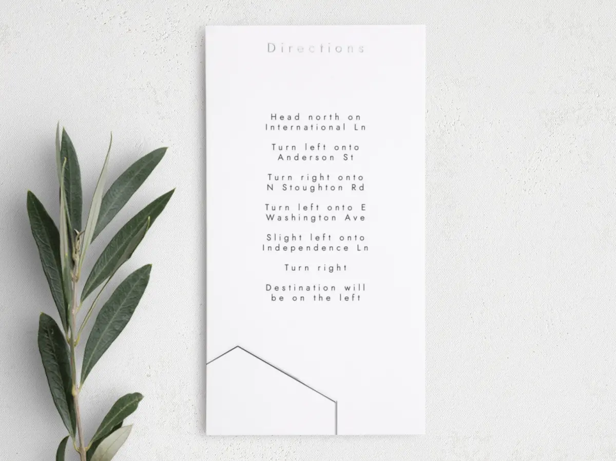 Step Information Card