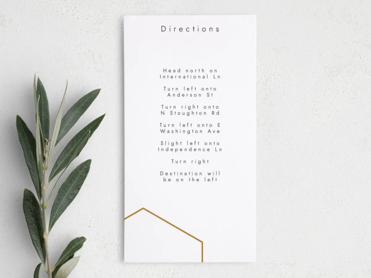 Step Information Card