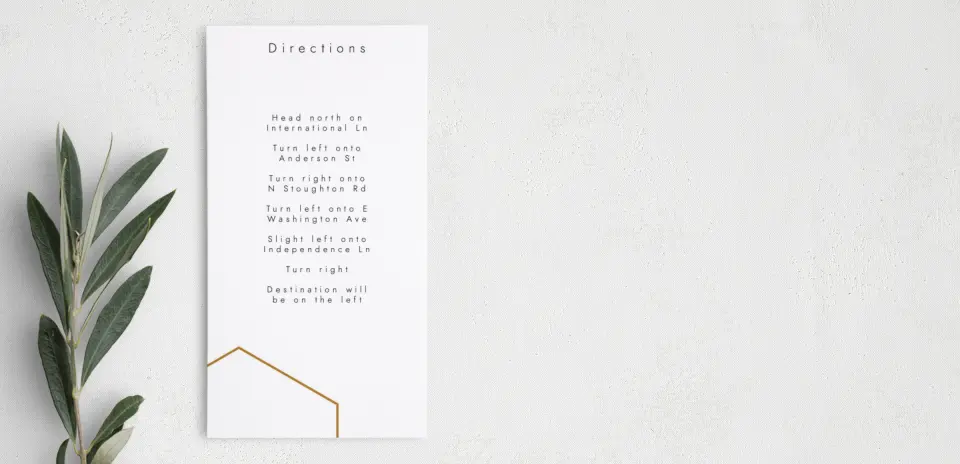 Step Information Card