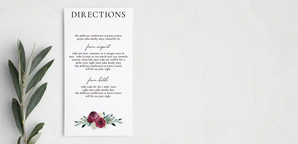 Step Information Card