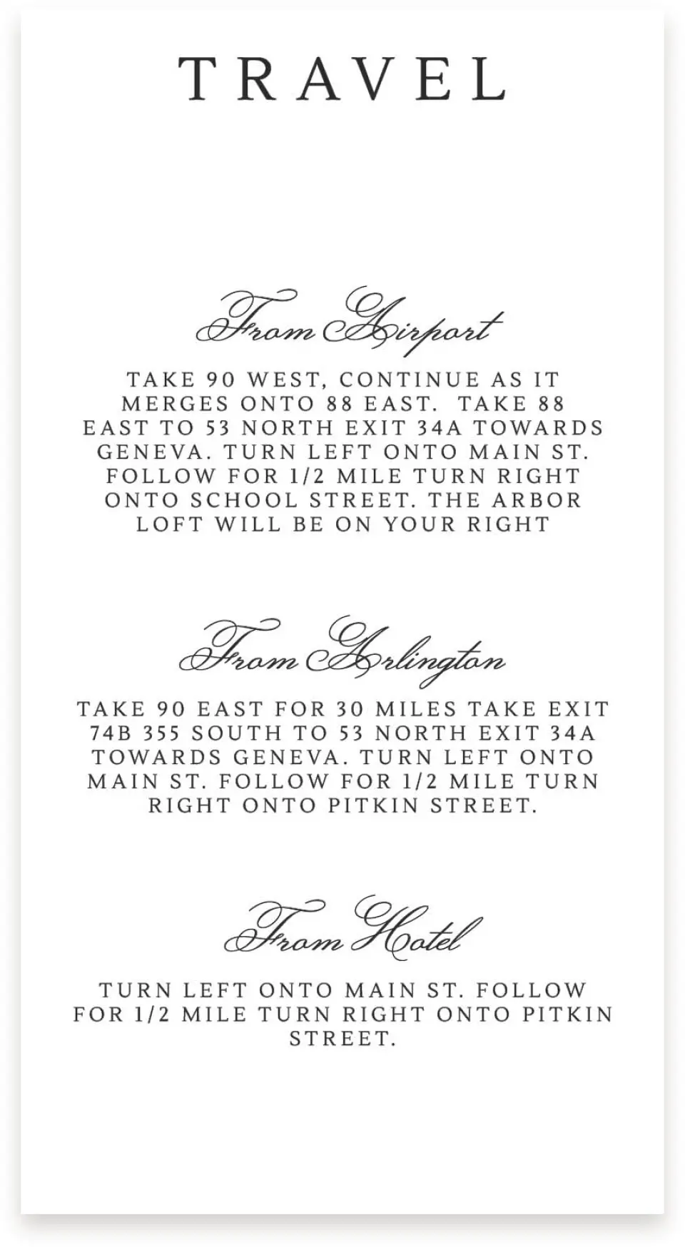 This is a  4" x 7.5" Information Cards (Pocket Invitation) called Elegant Unity printed in full color on Premium Smooth paper