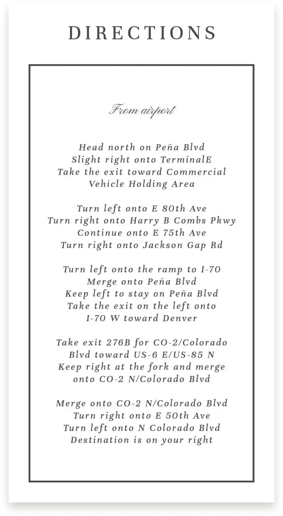 This is a  4" x 7.5" Information Cards (Pocket Invitation) called Graphic Enclosure printed in full color on Premium Smooth paper