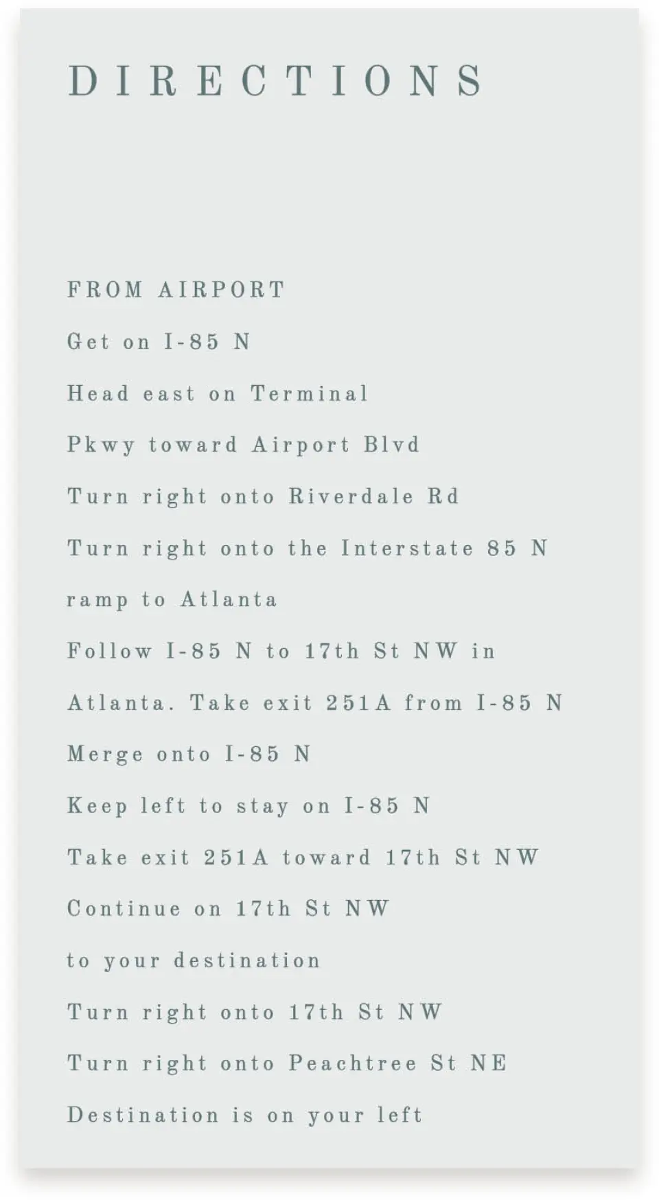 This is a  4" x 7.5" Information Cards (Pocket Invitation) called Growing Arc printed in full color on Premium Smooth paper