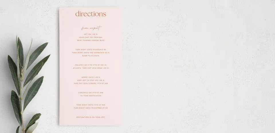 Step Information Card