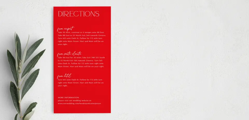 Step Information Card
