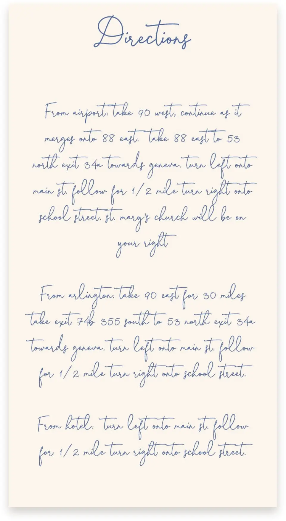 This is a  4" x 7.5" Information Cards (Pocket Invitation) called Sketched Bow printed in full color on Premium Smooth paper