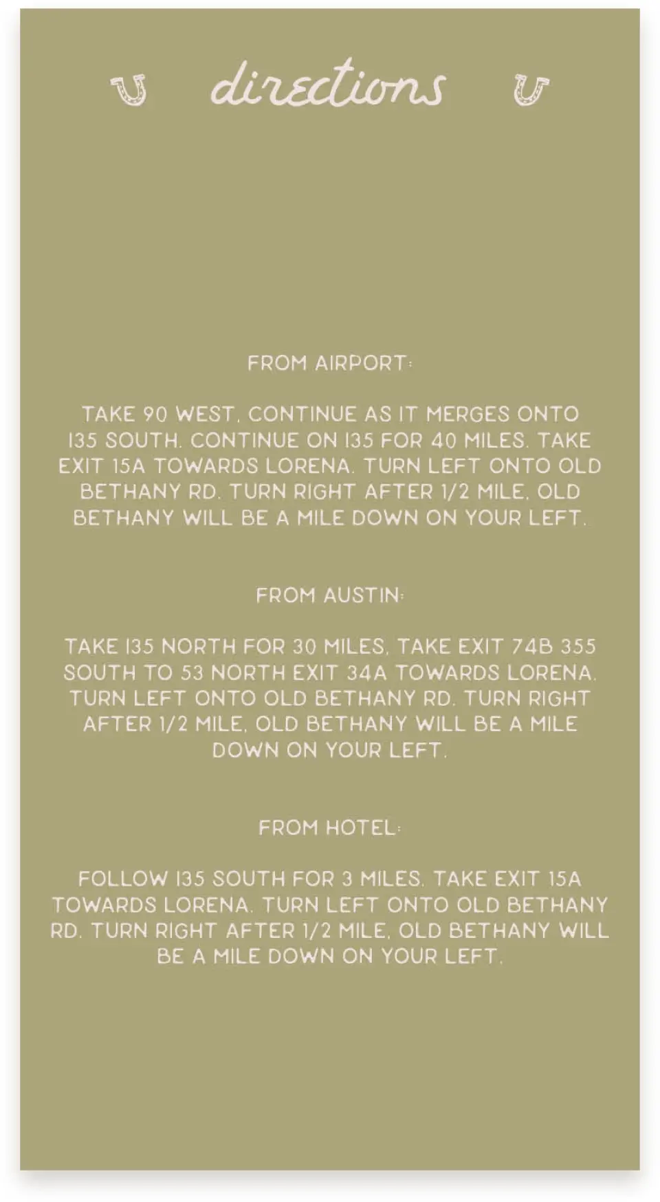 This is a  4" x 7.5" Information Cards (Pocket Invitation) called Western Whimsy printed in full color on Premium Smooth paper