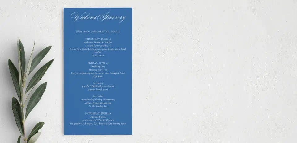 Step Information Card