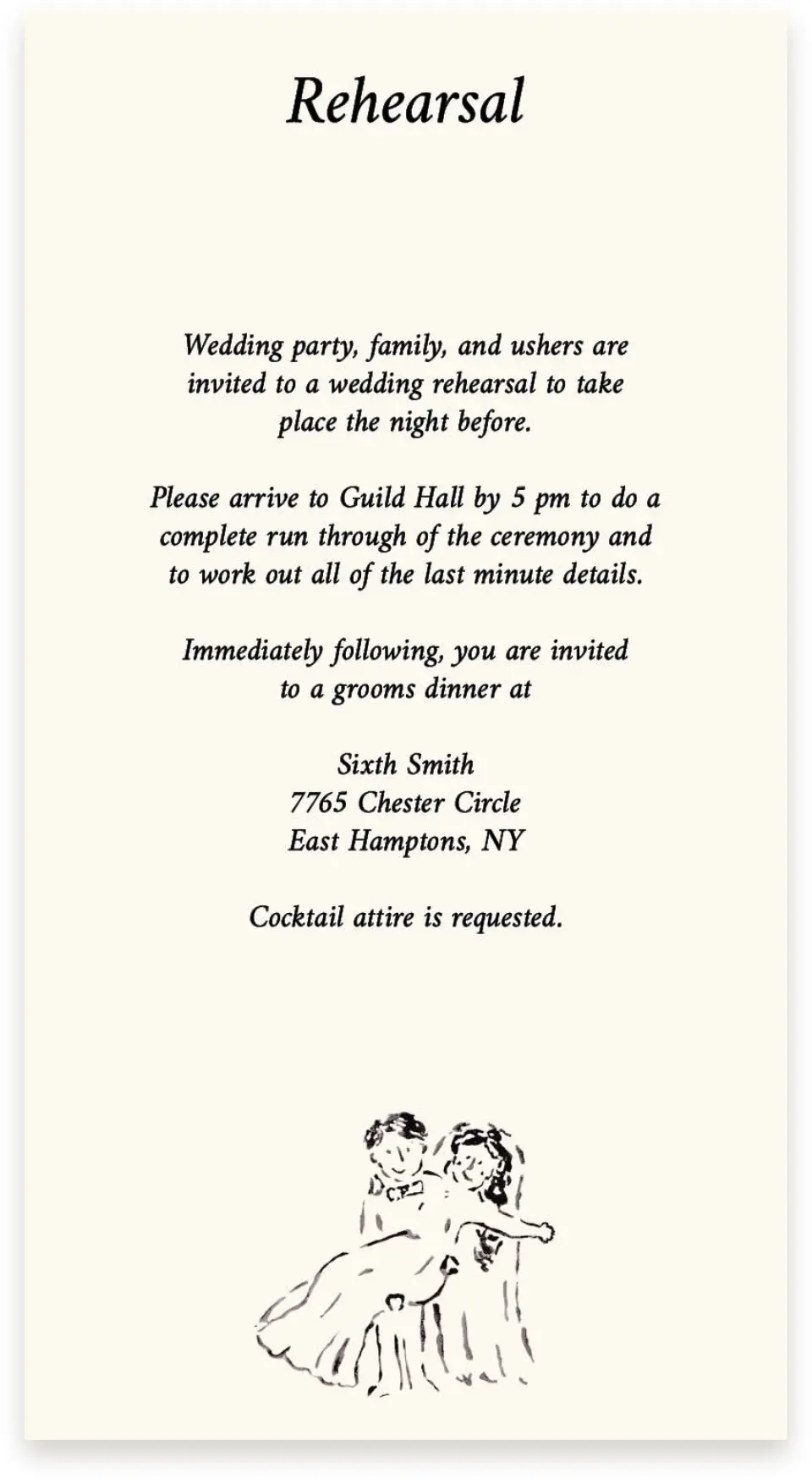 This is a  4" x 7.5" Information Cards (Pocket Invitation) called Mi Amor printed in full color on Premium Smooth paper