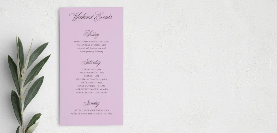 Step Information Card