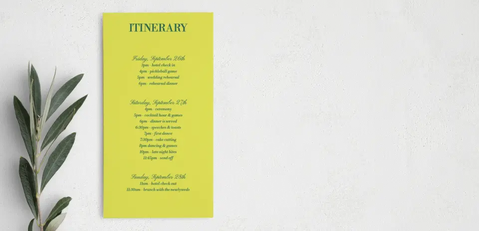 Step Information Card