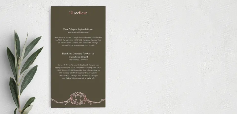 Step Information Card