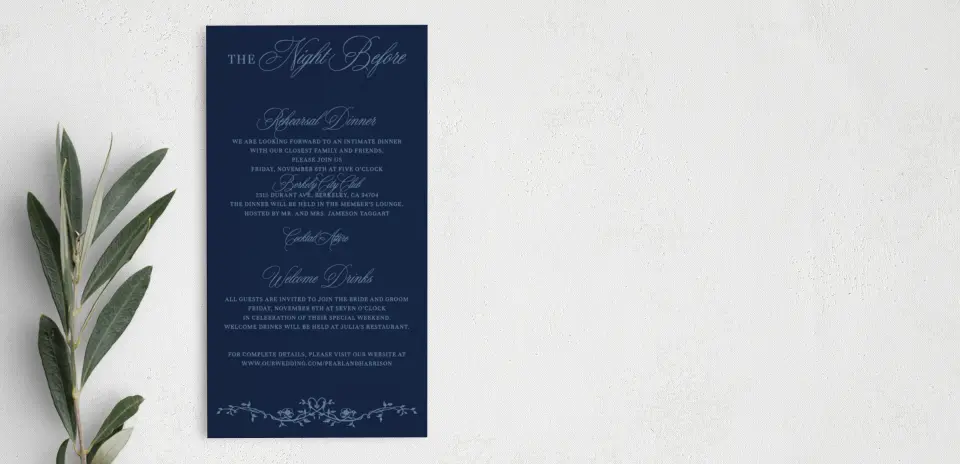 Step Information Card