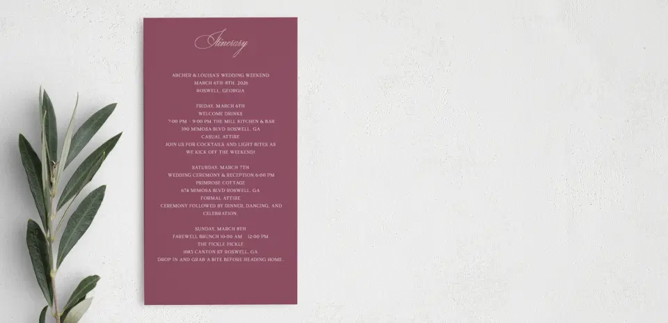 Step Information Card