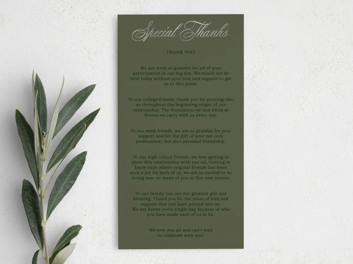 Step Information Card