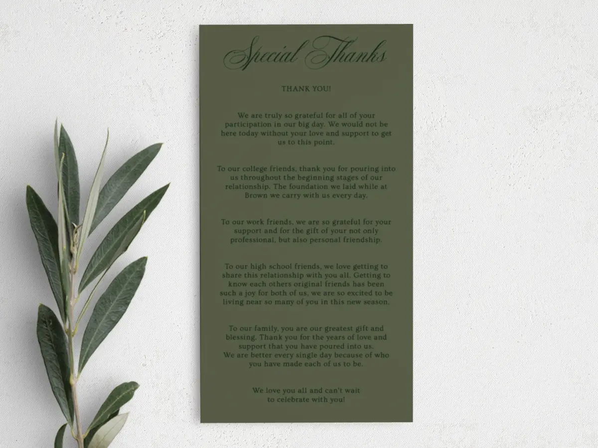 Step Information Card
