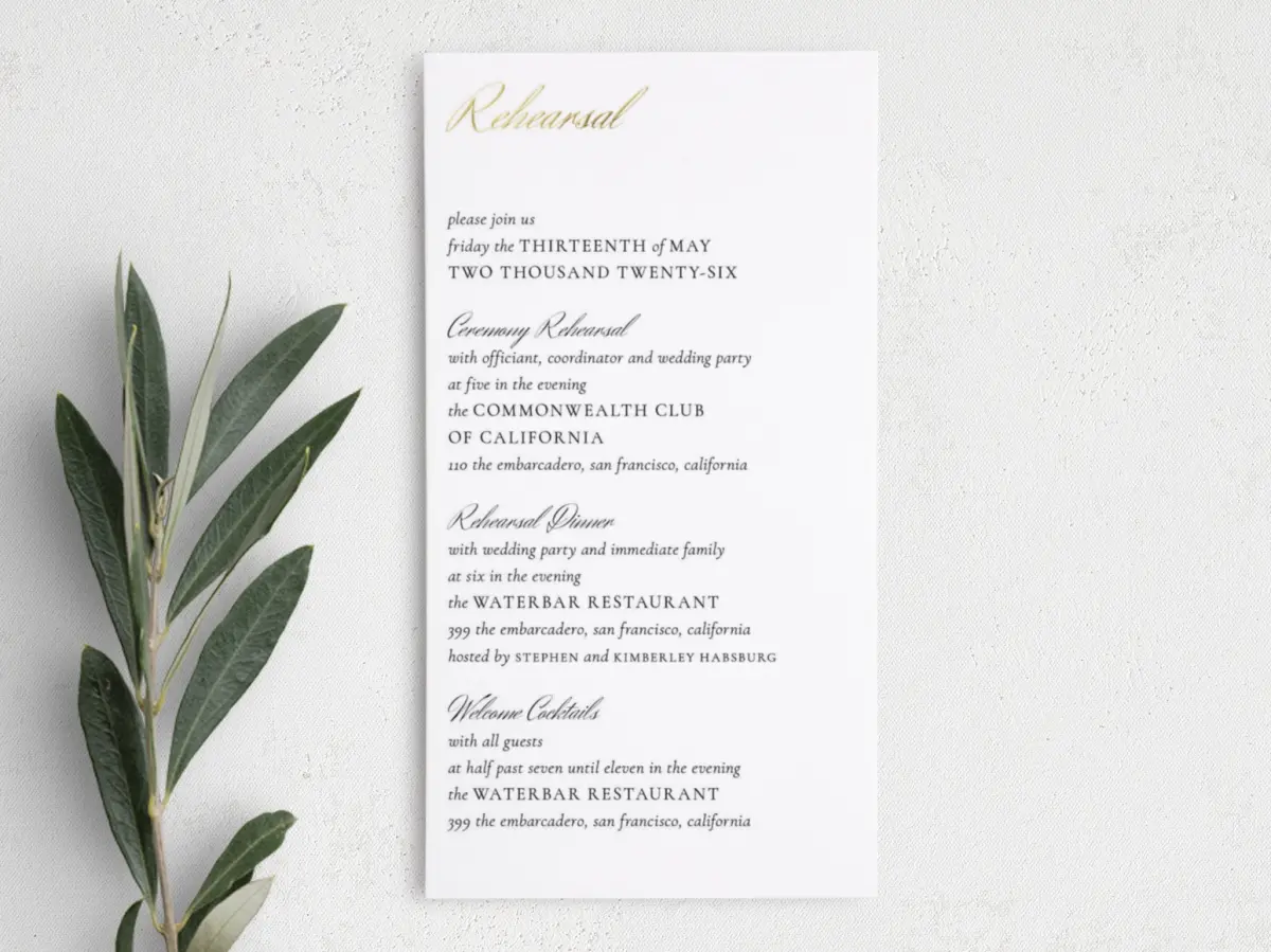 Step Information Card
