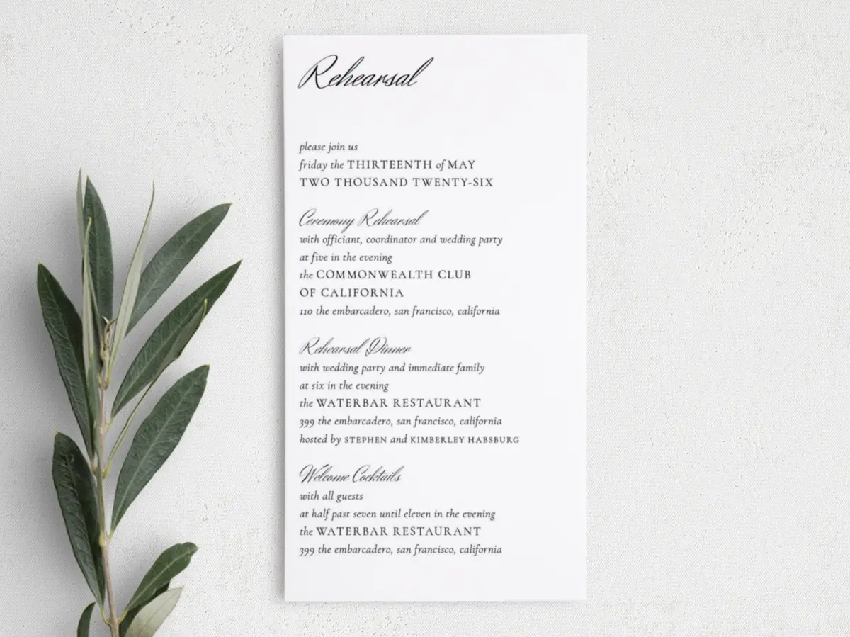 Step Information Card