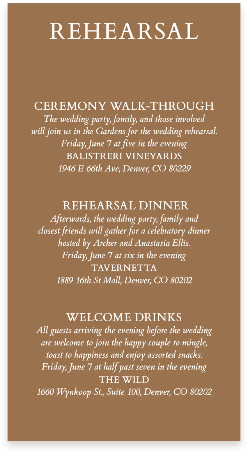 This is a  4" x 7.5" Information Cards (Pocket Invitation) called Soft Branchlets printed in full color with Silver foil on Luxe Satin (coated) paper