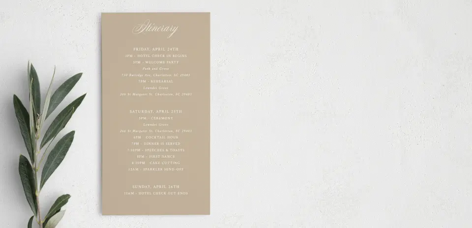 Step Information Card