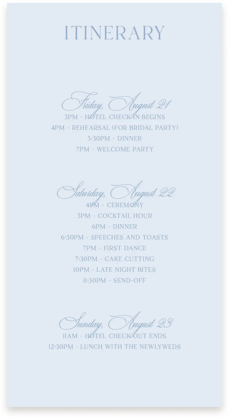This is a  4" x 7.5" Information Cards (Pocket Invitation) called Woven Serenity printed in full color on Premium Smooth paper