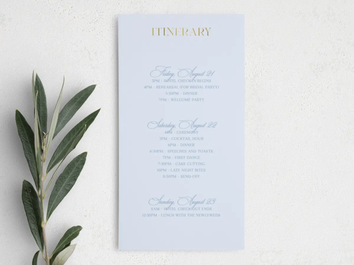 Step Information Card