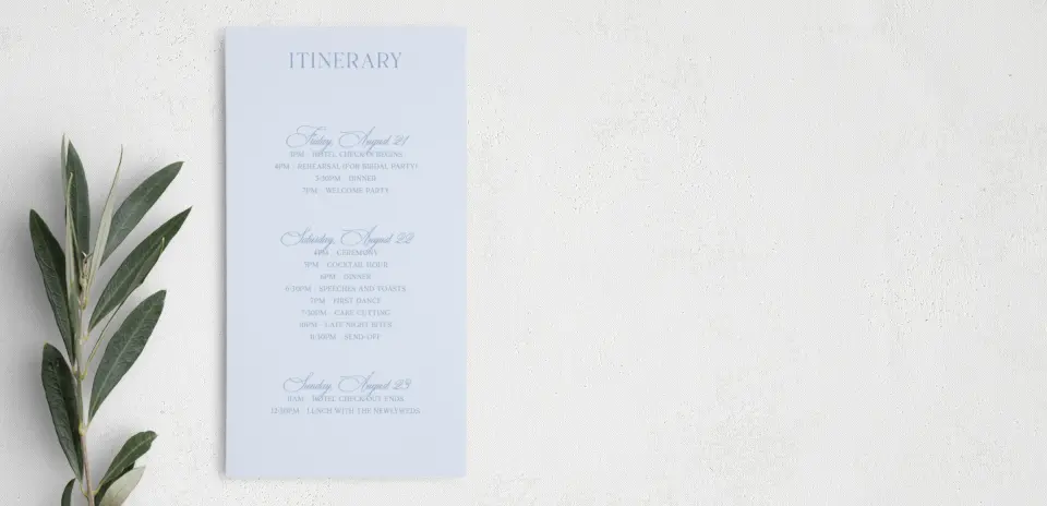 Step Information Card