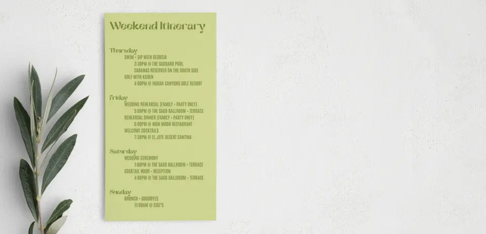 Step Information Card