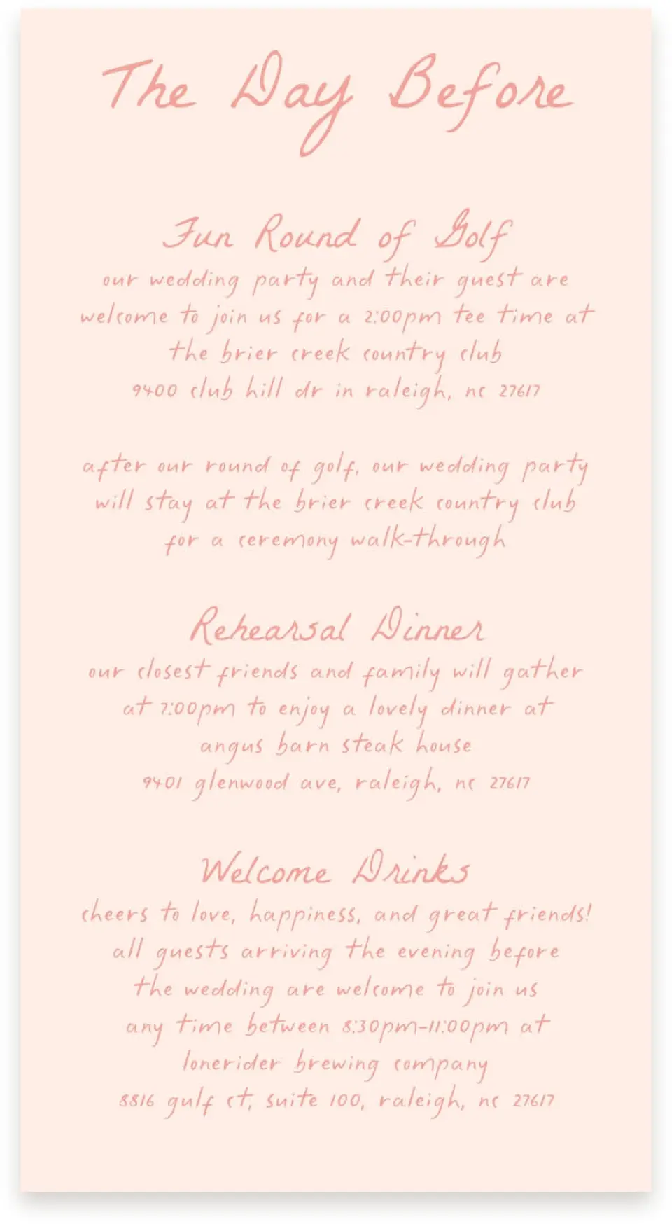 This is a  4" x 7.5" Information Cards (Pocket Invitation) called Maritime Vows printed in full color on Premium Smooth paper