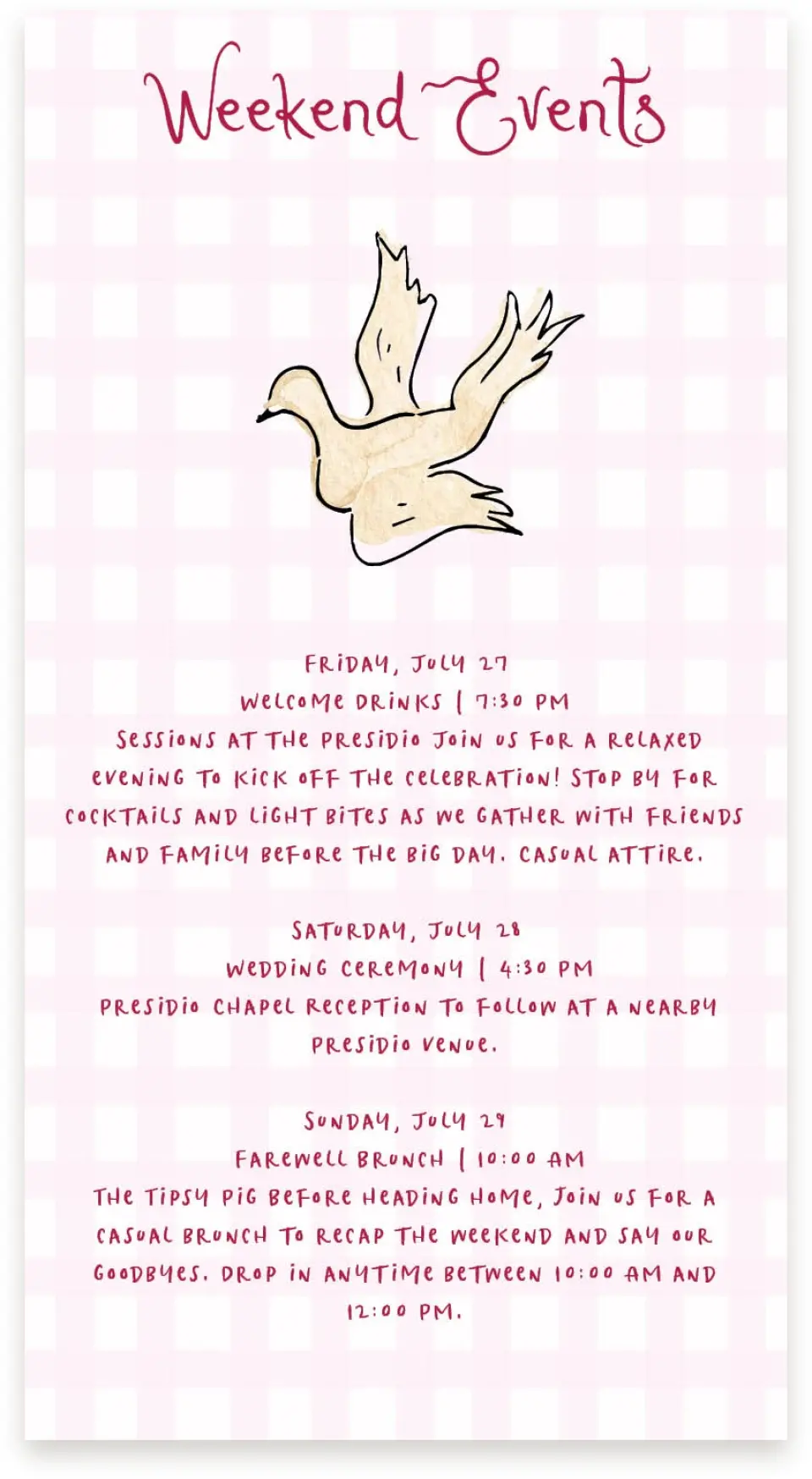 This is a  4" x 7.5" Information Cards (Pocket Invitation) called Love Dove printed in full color with Silver foil on Luxe Satin (coated) paper