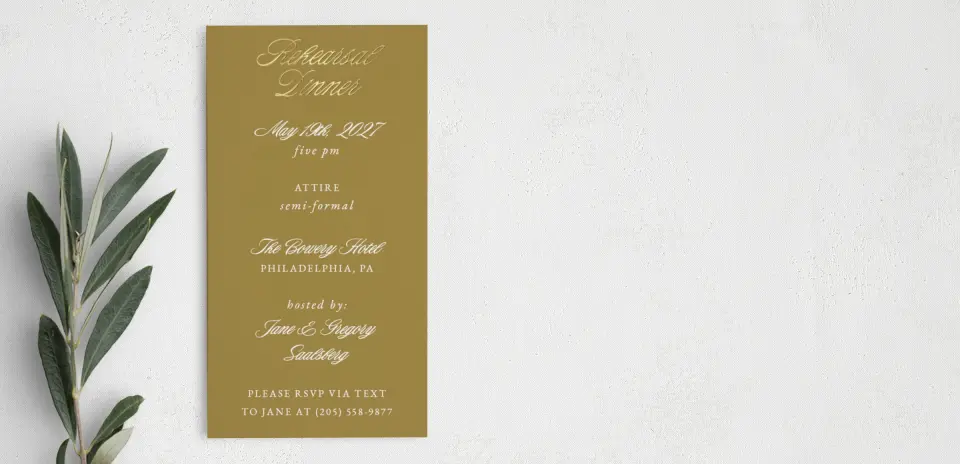 Step Information Card