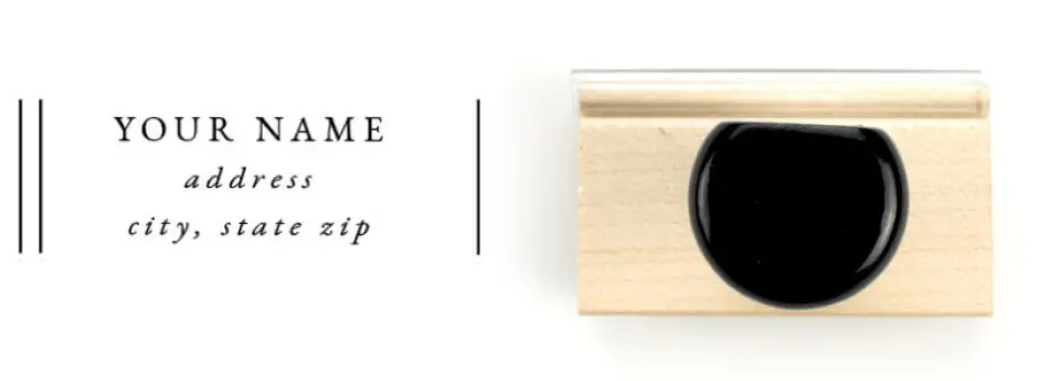 This is a 3/4" x 2" Rubber Stamp called Harmonious Stripes printed in full color