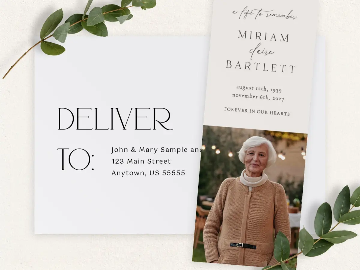 Front & Envelope