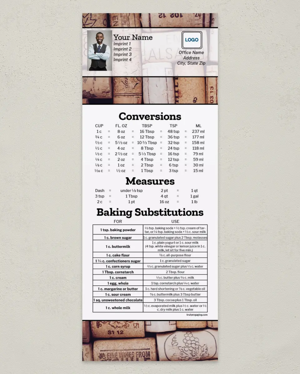 This is a 3½" x 9" Household Tip called Kitchen Helper printed in full color
