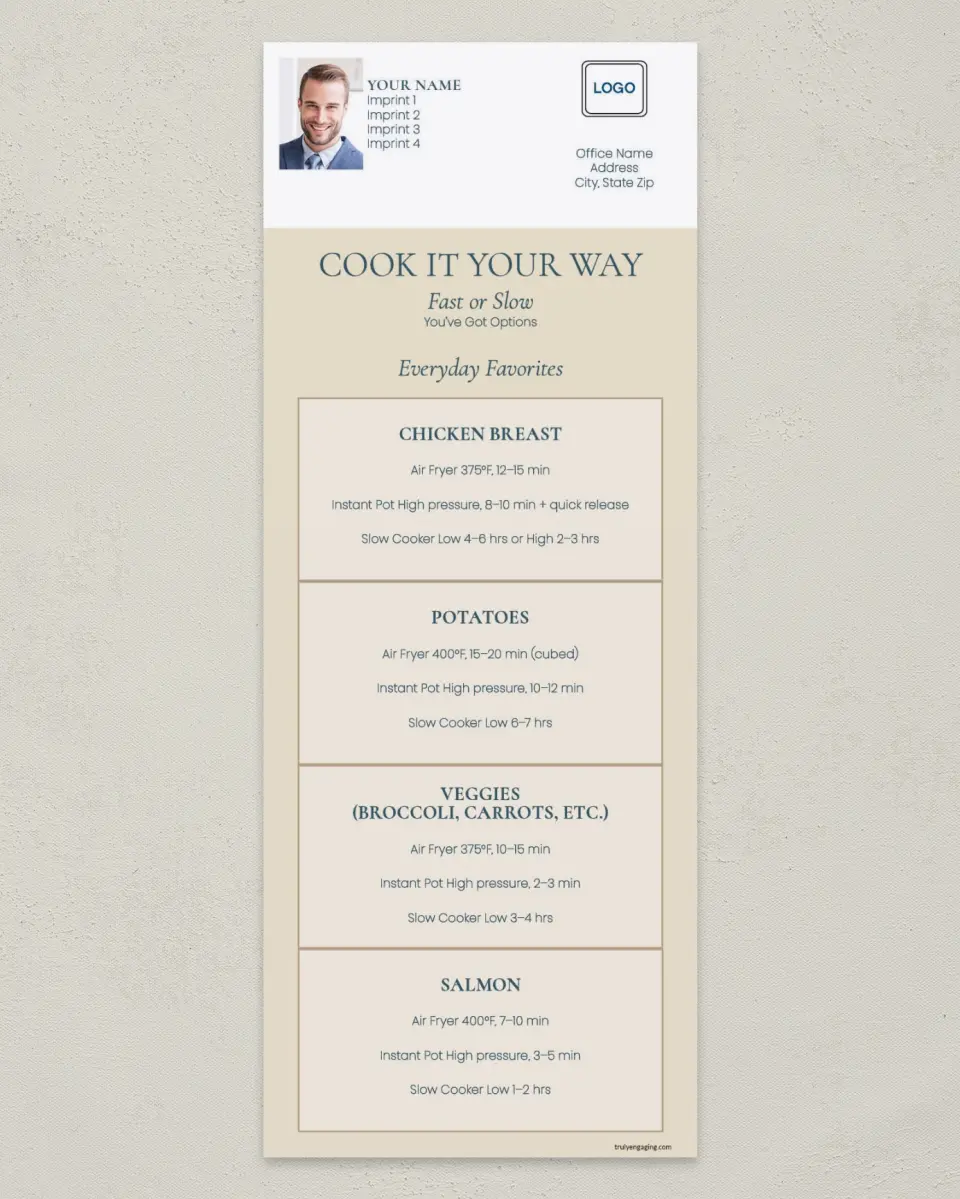 This is a 3½" x 9" Household Tip called Cook it your Way printed in full color