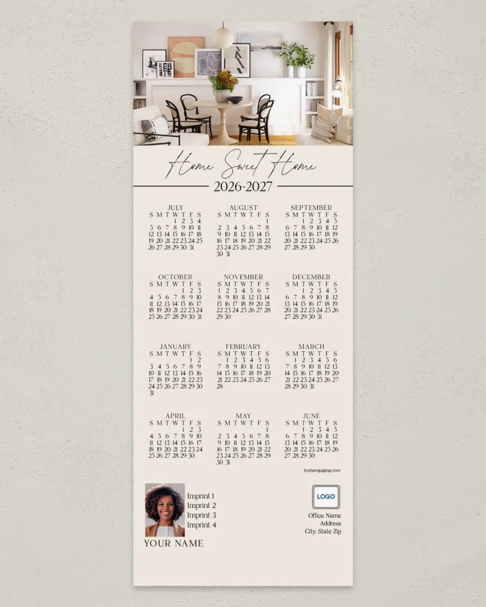 This is a 3½" x 9" July Start called Summer Launch printed in full color