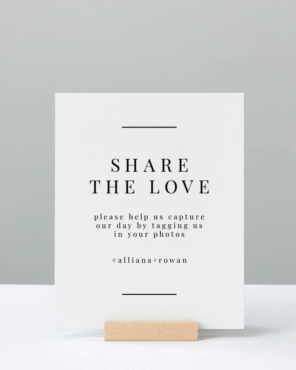This is a 8" x 10" Share the Love Sign called Pure Devotion printed in full color