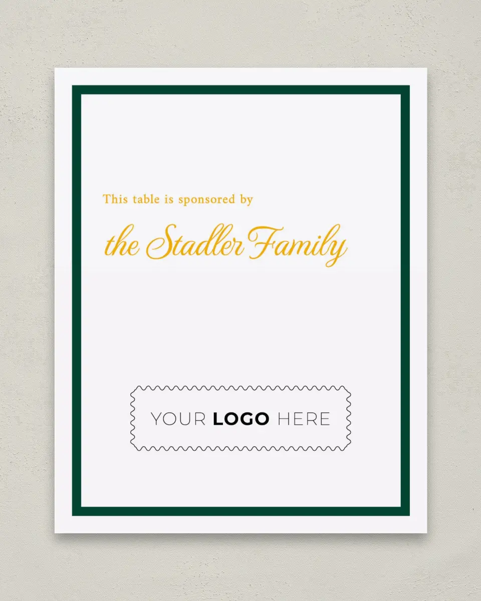 This is a 8" x 10" Let's Celebrate & Snap a Photo Grad Sign called Lasting Legacy printed in full color