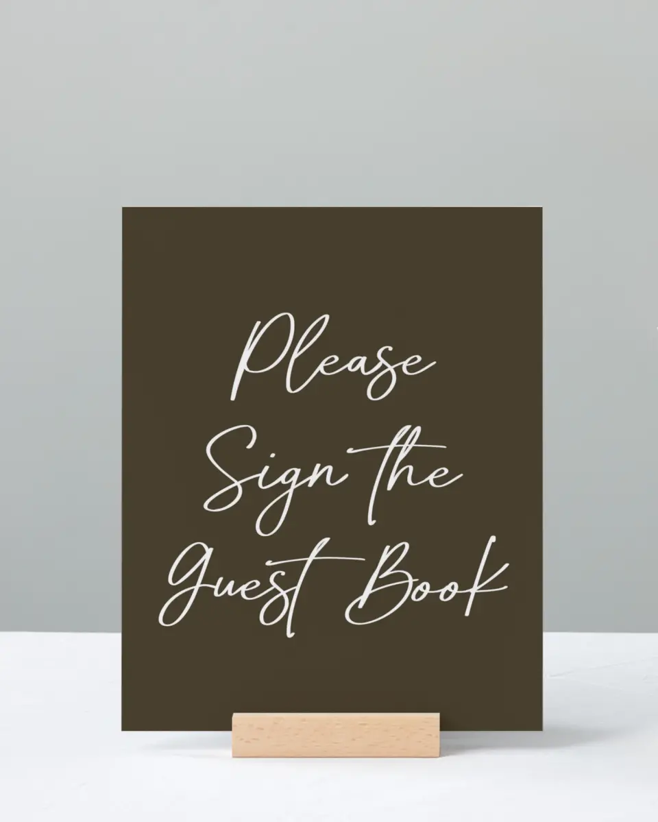 This is a 8" x 10" Memorial Sign called In Our Hearts printed in full color