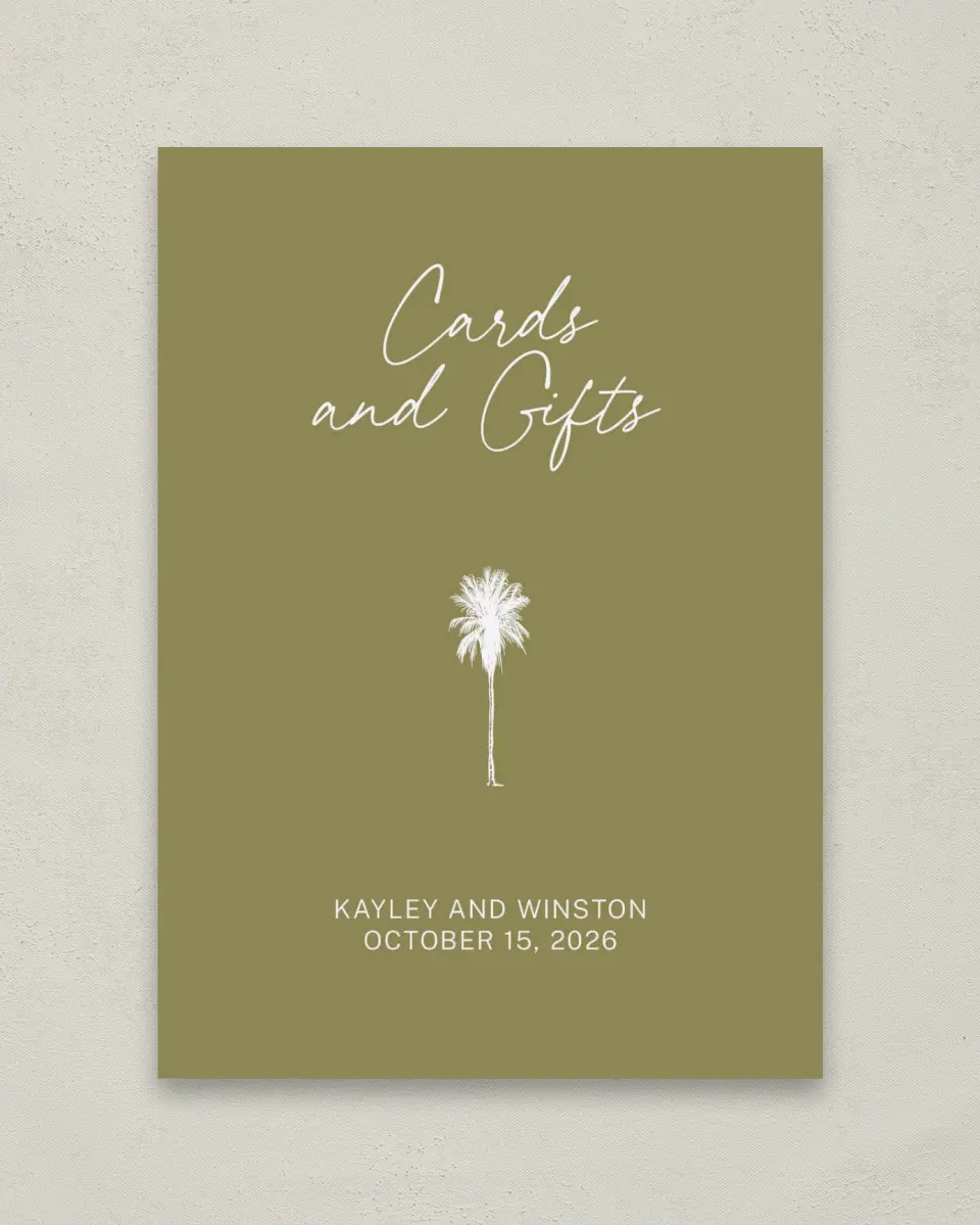 This is a 5" x 7" Cards & Gifts Sign called The Wilclift printed in full color