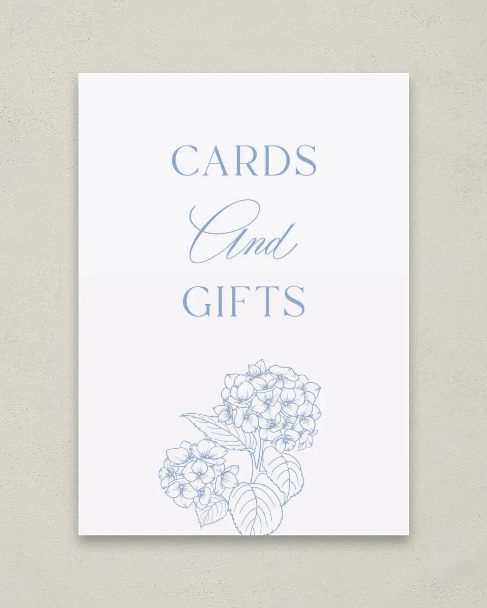 This is a 5" x 7" Cards & Gifts Sign called Woven Serenity printed in full color