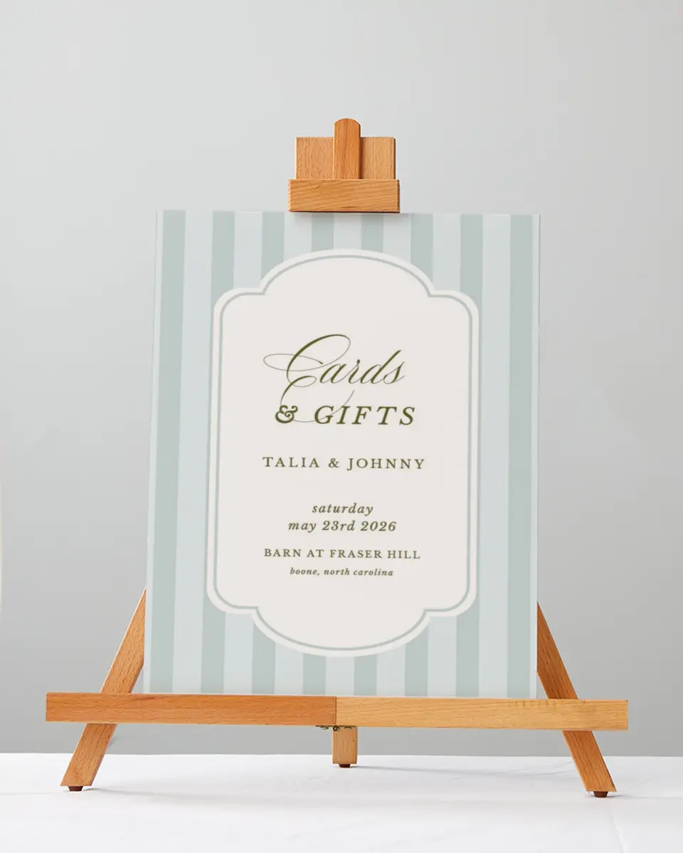 This is a 5" x 7" Cards & Gifts Sign called Love You Forever printed in full color