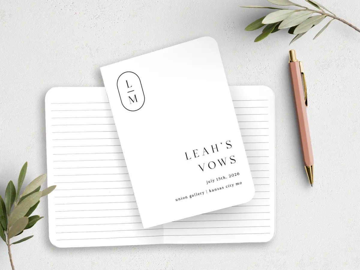Vow Book Front