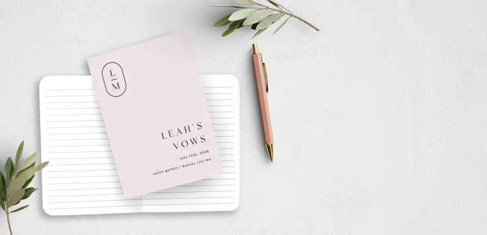 Vow Book Front