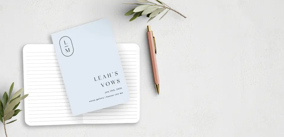 Vow Book Front