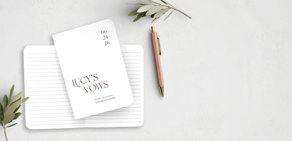 Vow Book Front