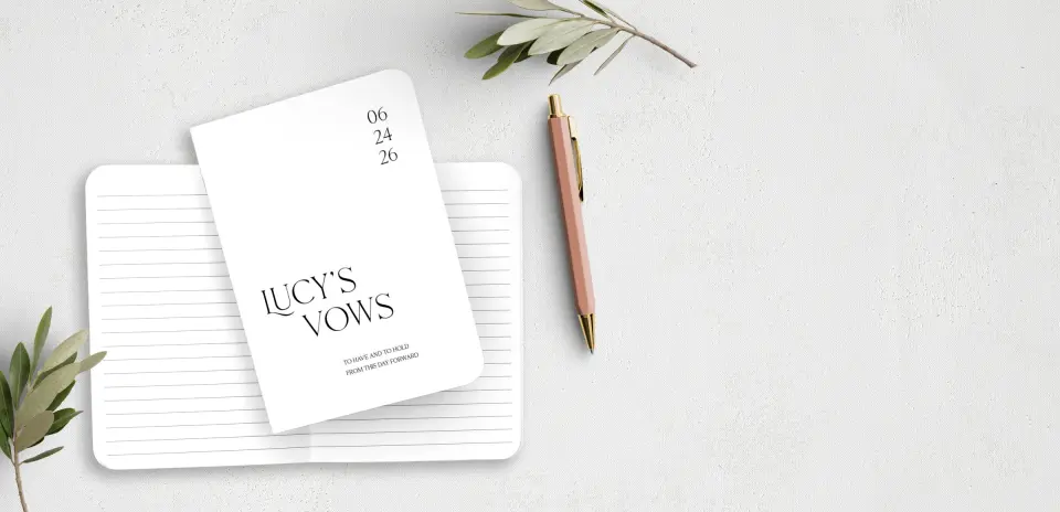 Vow Book Front